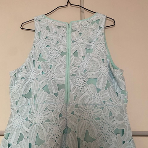 Coast cocktail dress like new, turquoise, size XL