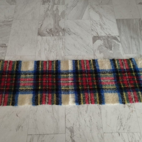 Αυθεντικό σκωτσέζικο κασκόλ Mohair & Wool St Michael μεταχειρισμένο