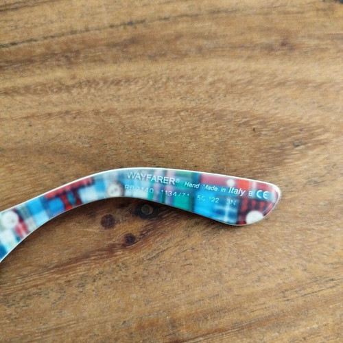 Ray-Ban Wayfarer Rare Print Series #10 sunglasses, blue