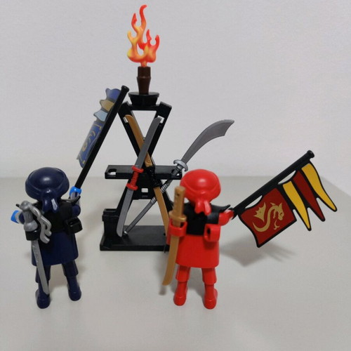Ninja Playmobil used, with missing parts