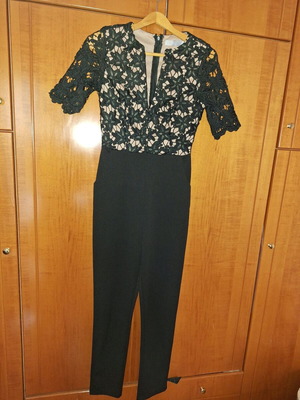 Ολόσωμη φόρμα μαύρη μέγεθος S σαν καινούργιο