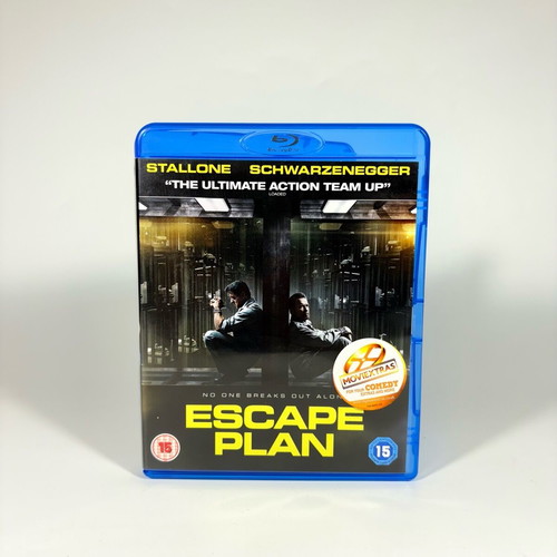 Escape Plan Blu-ray like new with English subtitles and slipcase
