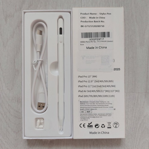 MEKO Stylus Pen for iPad new with fast USB-C charging