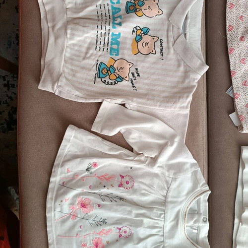 Winter blouses used, pack of 4 for 6-9 months old