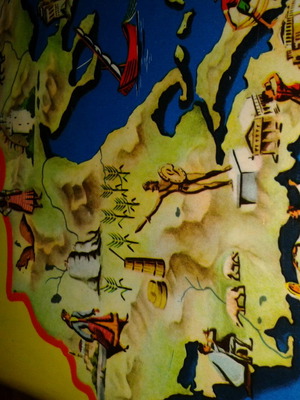New Illustrated Geography Atlas of Greece used volume