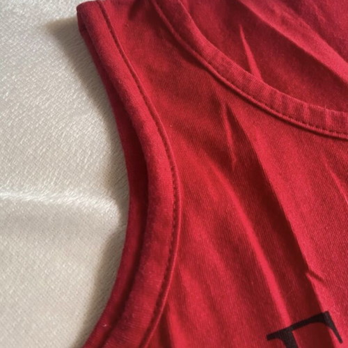 Trax Kids Set New Red Sleeveless Top and White Shorts