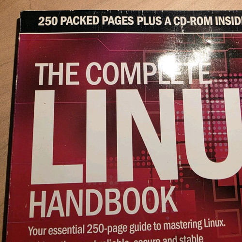 The Complete Linux Handbook magazine volume like new, collectable UK 2003