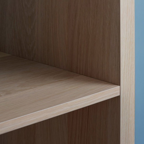 IKEA KALLAX shelf like new, wood/beige color