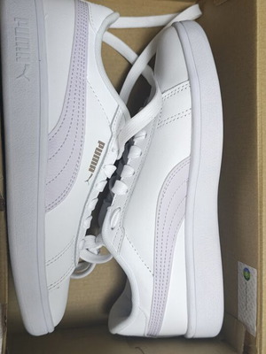 Puma Smash 3.0 sneakers size 35.5, like new, white