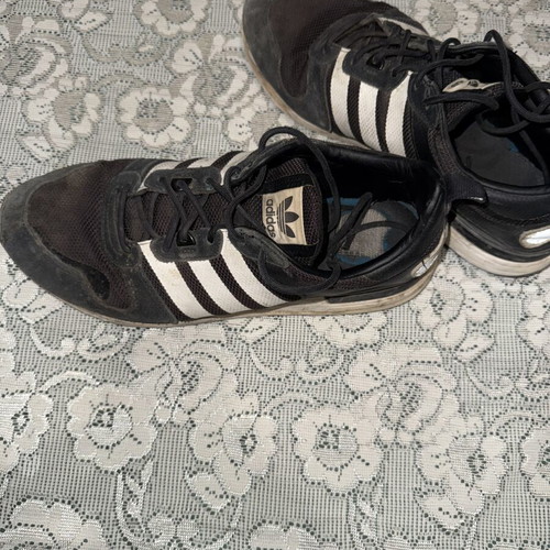 Adidas black shoes, size 45
