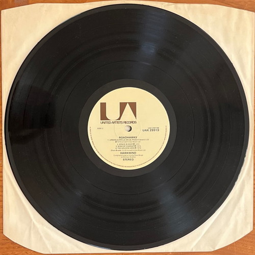 Hawkwind Roadhawks vinyl used, rock, original 1976 edition