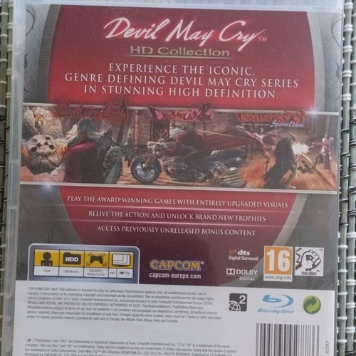 Devil May Cry HD Collection PS3 game like new