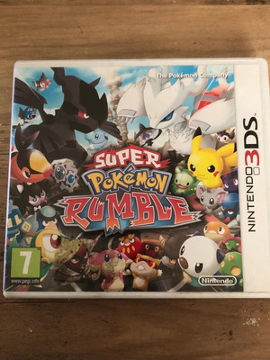 Nintendo 3DS Super Pokemon Rumble σαν καινούργιο, σκέτο κουτί και manual