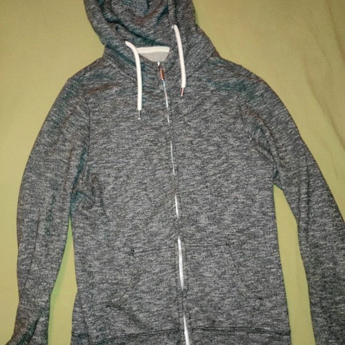Gray cardigan