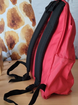 Eastpak backpack used, coral