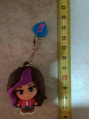 Μινι Barbie φιγούρα κρεμαστό για τσάντες, μπρελόκ, καινούργιο Mattel 2025