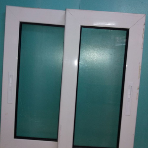 Aluminum window shutters used, set of 2, 80x86.5 cm