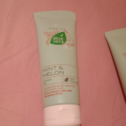 LR body care set with mint-melon scent, new