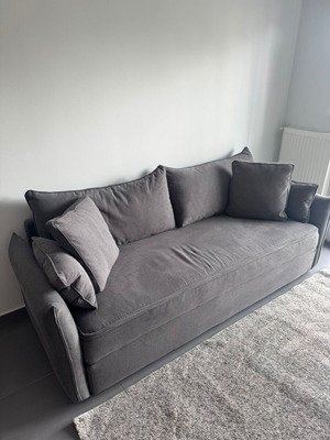 RAVENNA SIRI DARK GREY τριθέσιος καναπές-κρεβάτι με αποθηκευτικό χώρο