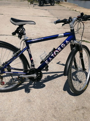 Ποδήλατο Mountainbike 26" αλουμινένιο σαν καινούργιο, μπλε-ασημί