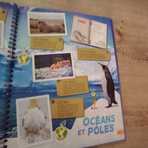 Panini album Croque le Monde 2012 used, completed