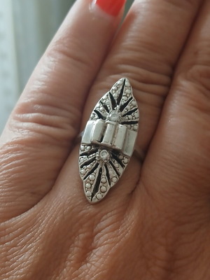 Silver 925 ring 17 mm like new