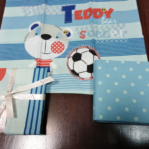 Teddy crib sheet set new