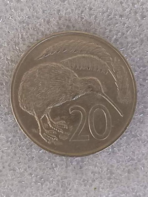 Κέρμα Νέα Ζηλανδία 1967 20 Cents