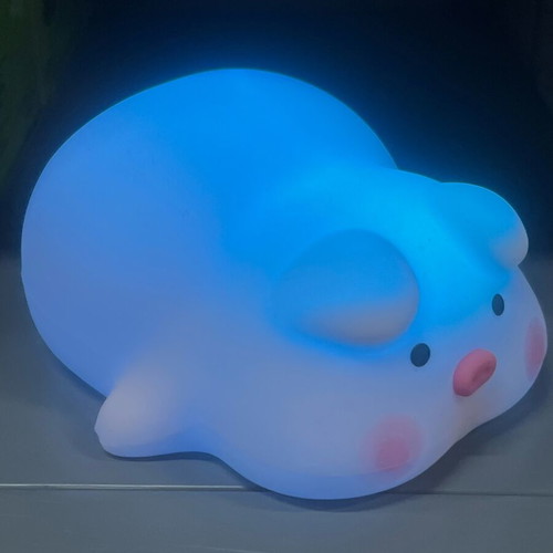 Pig-shaped silicone decorative lamp new