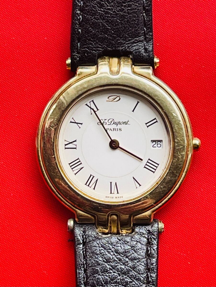 Dupont watch classic used, Quartz 33mm - € 160,00 - Vendora.cy