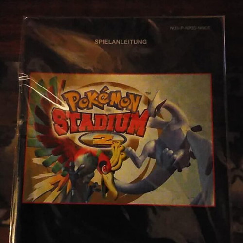 Pokemon Stadium 2 Nintendo 64 like new with German manual