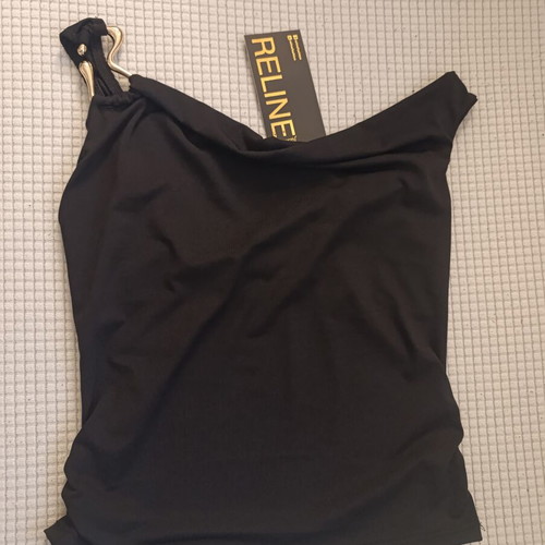 Reline black top new, size S