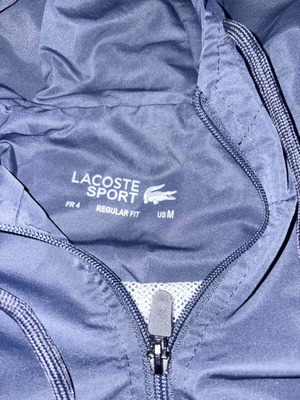 Lacoste jacket new, size M, multicolor