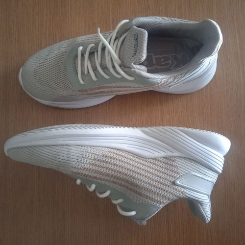 Kappa athletic shoes size 40 like new, gray