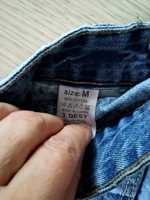 Women's shorts used, size M, blue