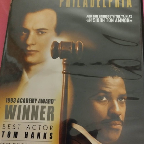 Philadelphia DVD used, social drama with subtitles