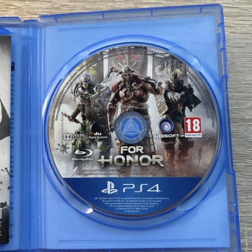 For Honor PlayStation 4 game like new, action adventure fighting