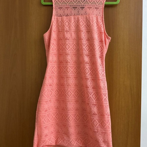 Dress with transparency H&M new orange size M