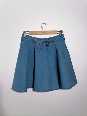 Denim skirt used, one size, easy to wear and lightweight