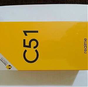 new Realme C51 Dual SIM (4GB/128GB) Carbon Black