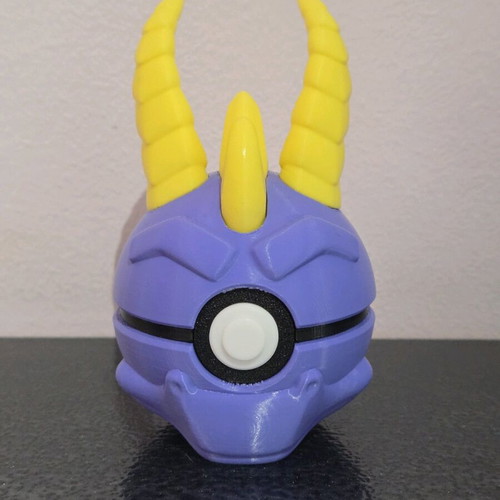 Spyro Pokéball 3D printed figure