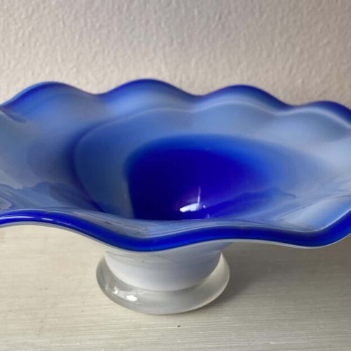 Glass platter like new