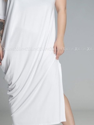 White dress Caramella one size plus size like new