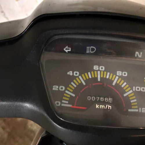 Honda Astra 100 moped refurbished, black, 97 cc, 1999
