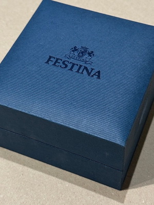 Festina wristwatch men's used, silver