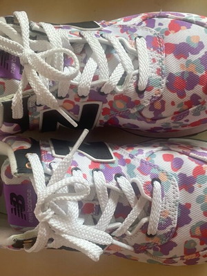 New Balance 574 Floral sneakers like new, size 40.5, multicolor