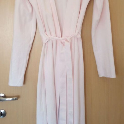 Zara robe pink like new, size M/L