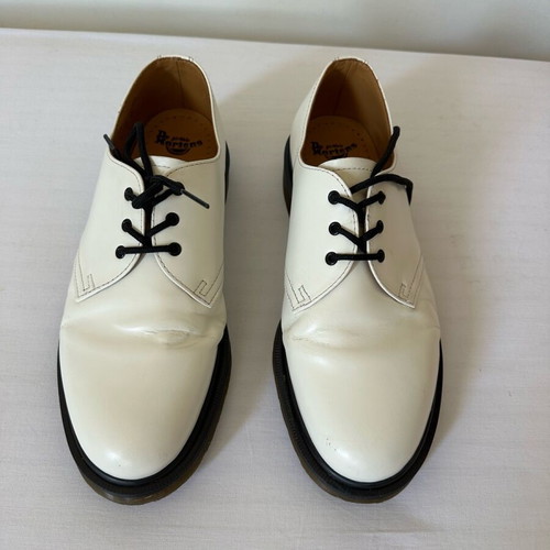 Dr. Martens shoes size 43 like new, white-cream