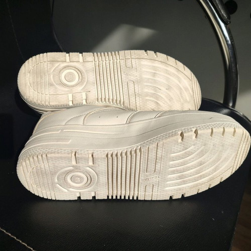 Bershka white athletic shoes like new, size 40