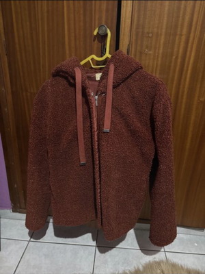 Fleece jacket brown size M like new